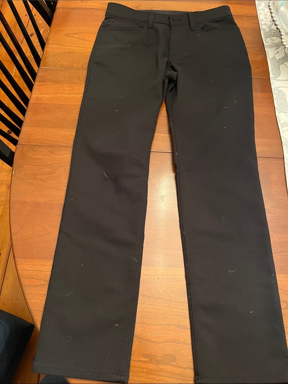 Calvin Klein Black Dress Pants with Branded Waist Label